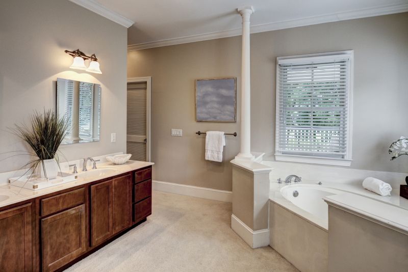 Luxury Master Bathroom with Double Vanities